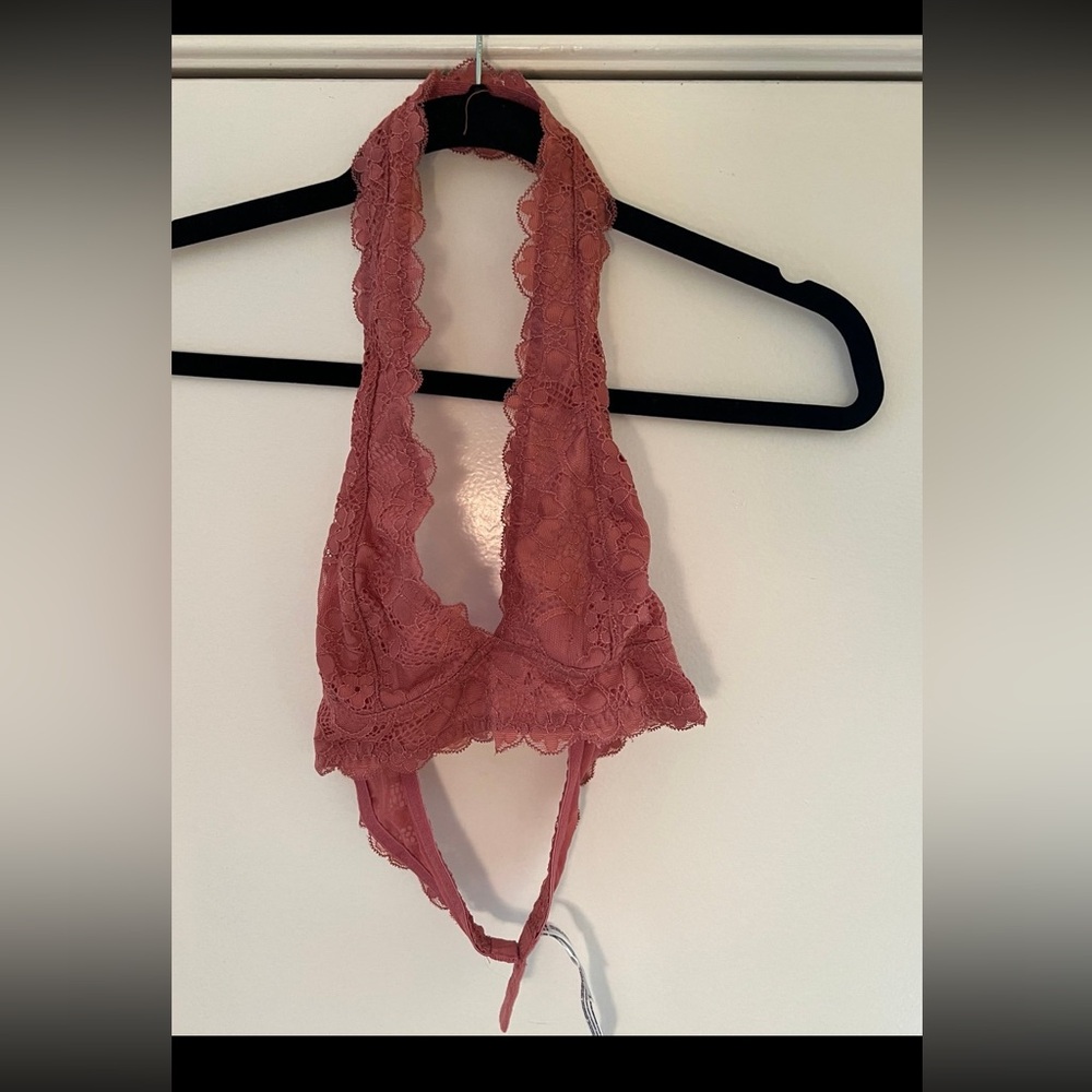 Free People Bralette in Rose